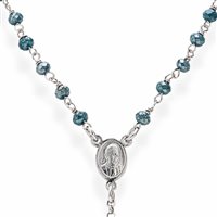 Collana Amen Rosari in Argento Cristallo CROBP4 - CROBP4